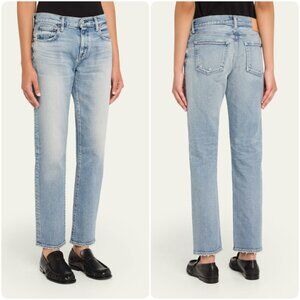 NWT MOUSSY VINTAGE Selbyville Slim Straight Jeans in Light Blue Size 29 $360